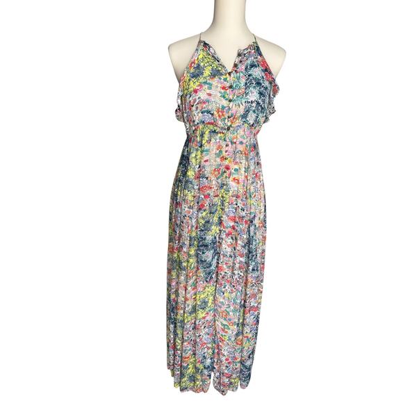 Meadow Rue Dresses & Skirts - Anthropologie Meadow Rue Floral Maxi Dress Boho Romantic Cottagecore Small